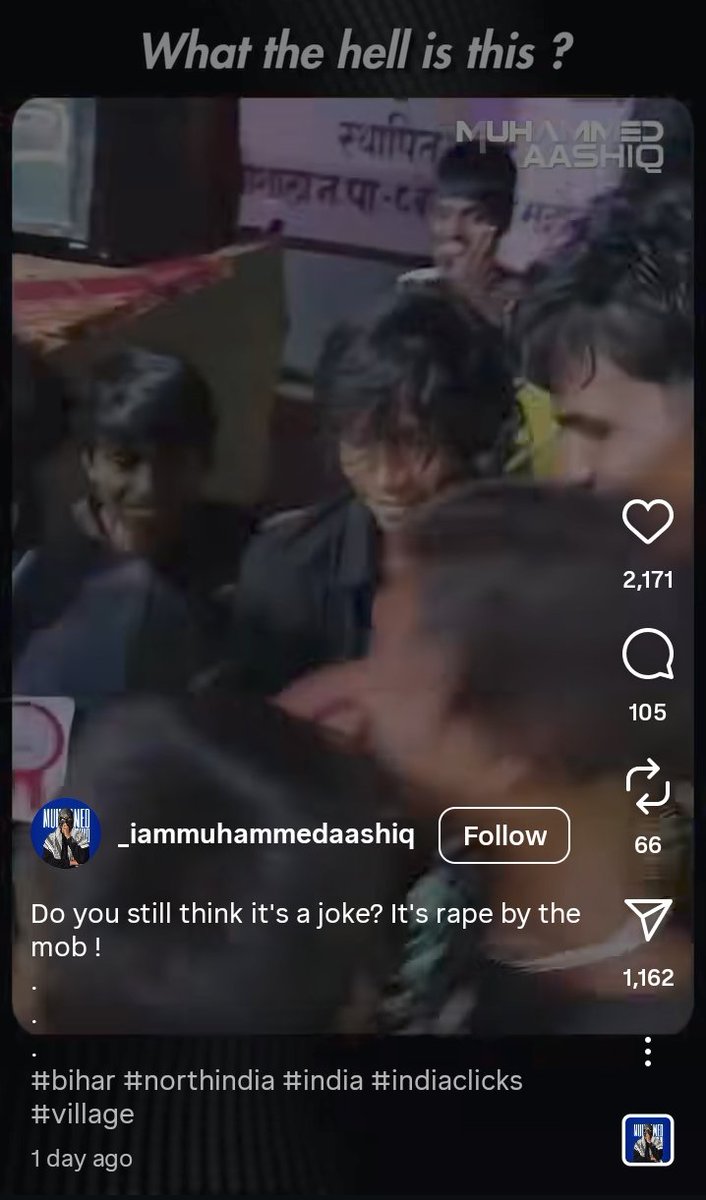 BiharFactCheck's tweet photo. This guy also said It is from Bihar

https://t.co/u0IIONJbtg https://t.co/G2dn0JkbWj