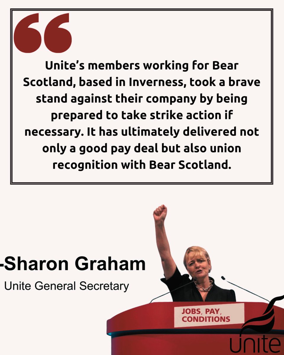 Sharon Graham tweet media