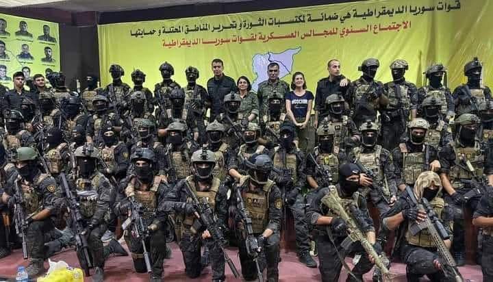 Rojava_Post's tweet image. #Syrian_Democratic_Forces (#SDF) Counter-Terrorism Units (#YAT):

We are awaiting instructions from the #SDF leadership to

 fight terrorism in #Syria.

#Rojava_Post