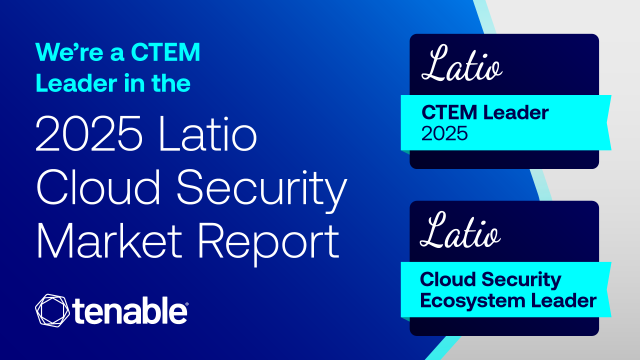EAlexStark's tweet image. The Latio 2025 Cloud Security Market Report confirms what we’ve long believed: the future of #cloudsecurity lies in Continuous Threat Exposure Management (CTEM). At Tenable, we’re leading this evolution - empowering organizations with a unified view of... ow.ly/Azn1106p0bh