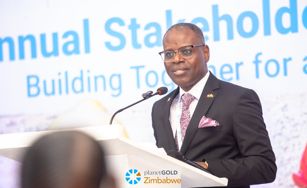 <a href="/EMAeep/">E.M.A</a> <a href="/MinOECW/">Ministry of Environment, Climate and Wildlife</a> <a href="/UNEP/">UN Environment Programme</a> <a href="/theGEF/">Global Environment Facility (GEF)</a> 🧵“<a href="/planetGOLD_Zim/">planetGOLD Zimbabwe</a> demonstrates the immense potential of clean technology in the gold  mining sector, helping thousands of local miners to make their practices  more efficient, clean, and inclusive.” - Ambassador of Canada to Zimbabwe, His Excellency <a href="/AristildeCanada/">Adler ARISTILDE🇨🇦</a>