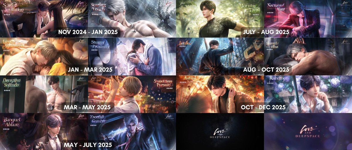 2025 LADS "PROMISE" (SO FAR!) 

#LoveandDeepspace #LADS #ladstwt 

Who will claim the last spot this year? any guess?