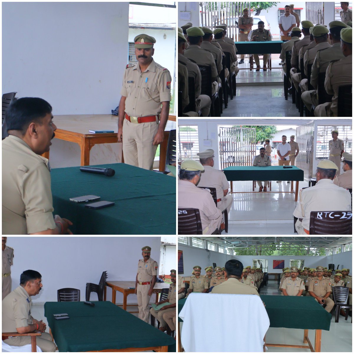 आज दिनांक 27.10.2025  को  सेनानायक महोदय श्री अजीत कुमार सिन्हा (IPS) द्वारा  बिहार राज्य विधानसभा चुनाव ड्यूटी-2025 संपन्न कराने हेतु जा रहे वाहिनी के एच दल के समस्त अधिo/कर्मo का सम्मेलन लेकर ब्रीफ किया गया। <a href="/Uppolice/">UP POLICE</a> <a href="/adgpacup/">ADG PAC UP</a>