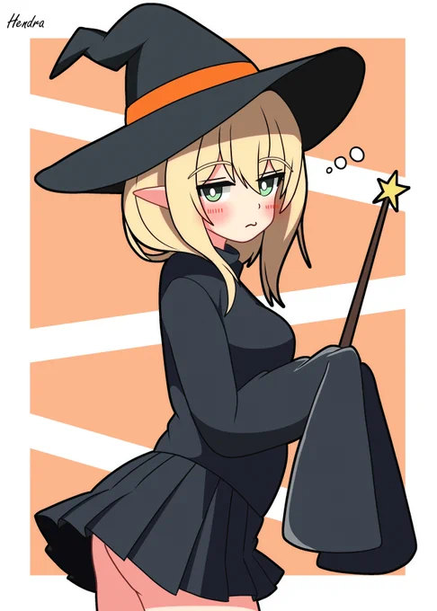 #アークナイツ #明日方舟 ハロウィン魔女っ子ドゥリンさんですわ!!!!!!!!!!!!!!!!!!!!