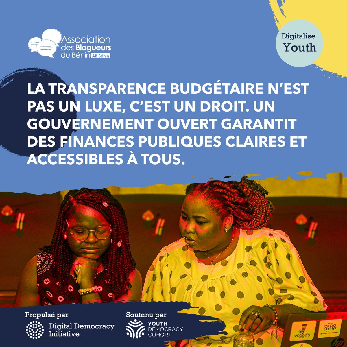 iamTontonMax's tweet photo. Un gouvernement transparent, c'est un gouvernement qui fait confiance à ses citoyens. Parce que chaque chiffre caché creuse un fossé, et chaque donnée ouverte construit la confiance.
#GenerationOGP #BlogueursduBenin #OpenGov229 https://t.co/ugkCPkjyge
