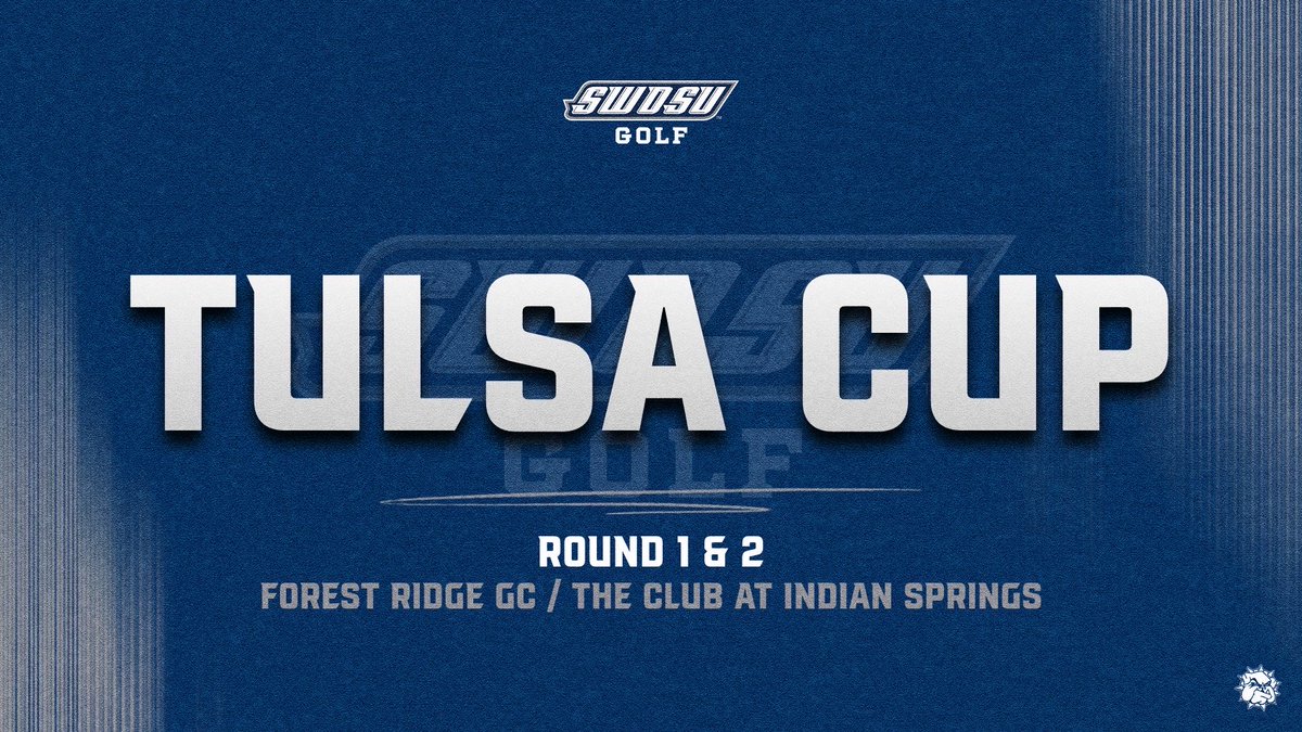 The SWOSU men and women both begin play at the Tulsa Cup at 8:15am.  Follow the Bulldogs live on Scoreboard
 
Women’s Leaderboard:
scoreboard.clippd.com/tournaments/23…
 
Men’s Leaderboard:
scoreboard.clippd.com/tournaments/23…