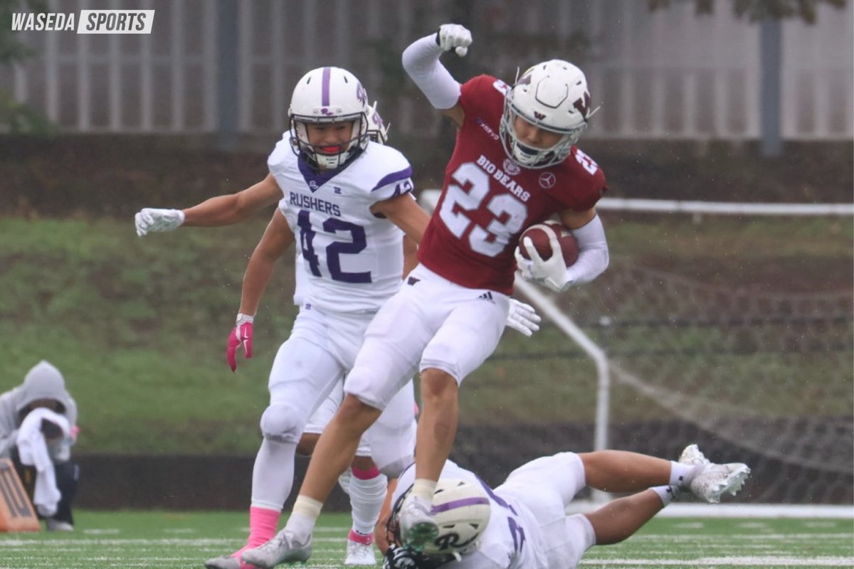 早稲田大学米式蹴球部 BIG BEARS (@wasedafootball) / Posts / X
