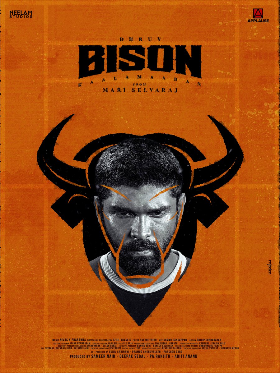 rnjtdzn's tweet image. .#Bison 🔥
@mari_selvaraj @beemji #DhruvVikram