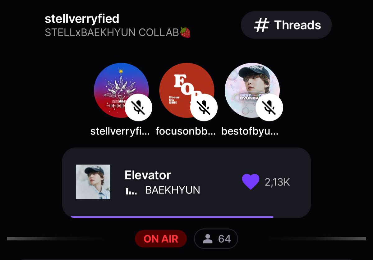 FocusonBBH's tweet photo. Nossa Stream Party em collab com a @bestofbyunbaek e @SVOfficialSH jรก comeรงou! Join us on Stationhead!!
๐ป https://t.co/11Wl8cBxvU
#STELLxBAEKHYUN #Stationhead #StreamingCollab #BAEKHYUN @B_hundred_Hyun @BAEKHYUN_INB100 https://t.co/5GOf0nCOzU