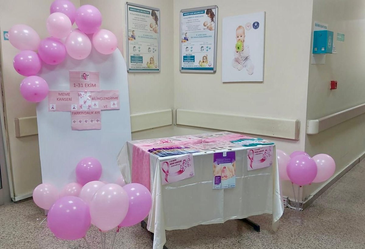 İstanbul Eğitim ve Araştırma Hastanesi olarak, “ 1-31 Ekim Meme Kanseri Farkındalık Ayı” kapsamında erken tanının önemine dikkat çekmek amacıyla farkındalık etkinliği gerçekleştirdik.
#MemeKanseriFarkındalıkAyı #ErkenTeşhisHayatKurtarır #FarkındayızYanınızdayız