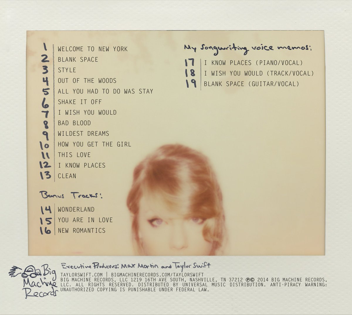 Há 11 anos, Taylor Swift lançava o 1989.

Vencedor do Grammy de "Álbum do Ano", a bíblia do pop representou a transição da artista para o gênero, estreou no topo da Billboard 200 com 1.2 MILHÃO de unidades vendidas e é o disco pop mais premiado da história.