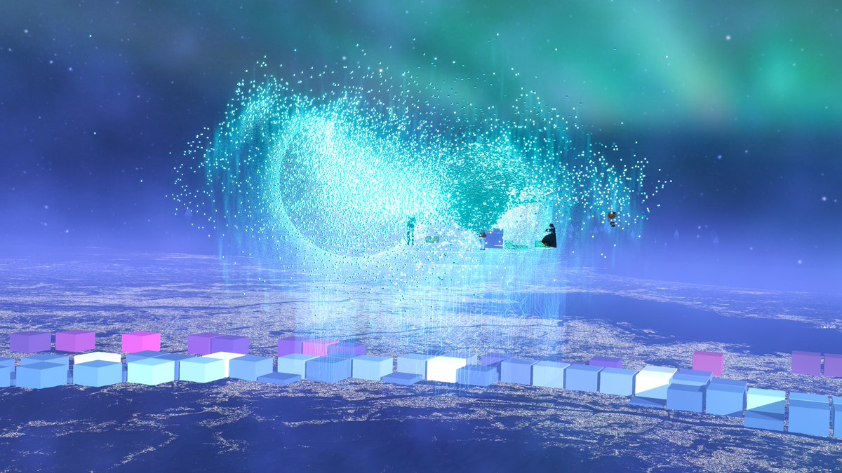 この度 Sandbox Immersive にて、#TONEVOK さんのコーディネーターとして活動していました！🌻
Sonic Sky Journey は最新技術を駆使して......壮大!!🌟