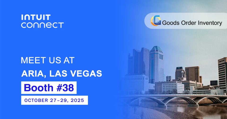 GOISPRO's tweet image. We’re LIVE at @Intuit Connect 2025 🎉

Discover how GOIS helps you cut costs by 30%, boost accuracy to 99.9%, &amp;amp; automate your inventory end-to-end.

📍Visit Booth #38 | Oct 27–29 | Aria, Las Vegas

#IntuitConnect2025 #GOIS #SmartInventory #QuickBooksIntegration
