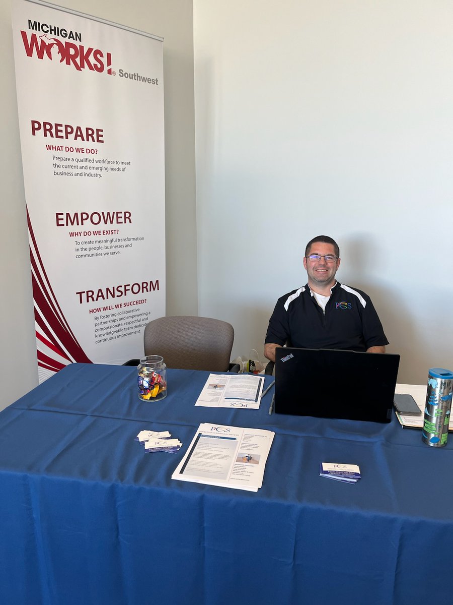 Perfection Commercial Services enjoyed being our Employer of the Day on Oct. 8 in Coldwater! 💼 They met many great custodial candidates—thanks for partnering with us!
#EmployerOfTheDay #MichiganWorksSouthwest