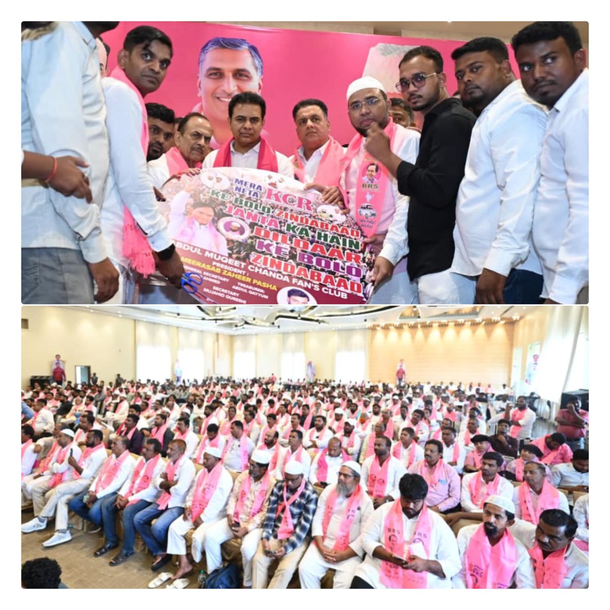 BTR_KTR's tweet image. శంషాబాద్ లో బీఆర్ఎస్ మైనార్టీ నేతలతో జరిగిన సమావేశంలో పాల్గొన్న పార్టీ వర్కింగ్ ప్రెసిడెంట్ @KTRBRS గారు.

#JubileeHillsWithBRS 
#VoteForCar