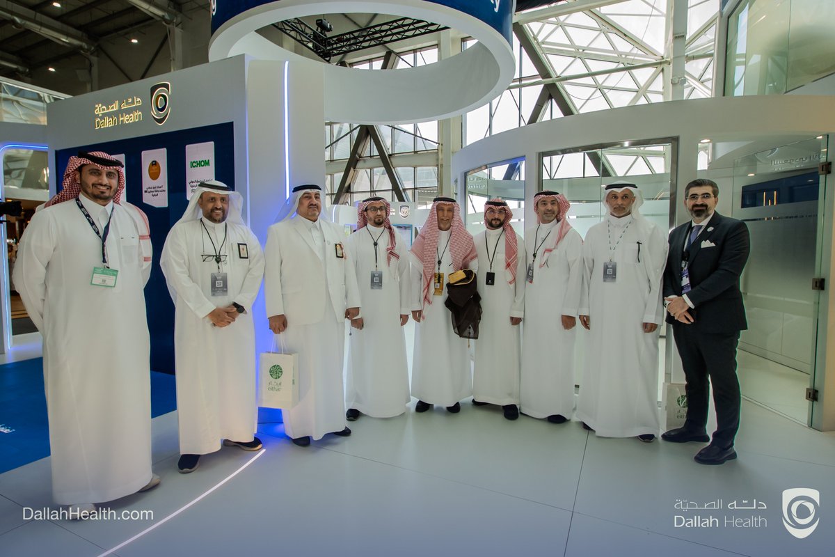 جانب من حضور شركة دله الصحية في #ملتقى_الصحة_العالمي2025  ضمن مشاركتها الهادفة إلى تعزيز التواصل وتبادل الخبرات، واستعراض مبادراتها في تطوير جودة الخدمات والرعاية الصحية.

#دله_الصحية

A glimpse of Dallah Health’s presence at the #GHE2025, highlighting its participation aimed at