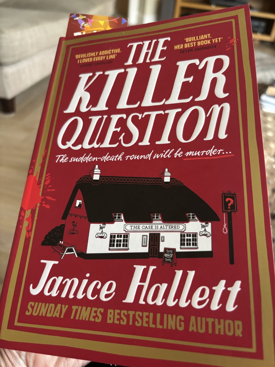 Drimoley's tweet image. Really enjoying my bank holiday read - miserable day out there so chair, book and cuppa it is!