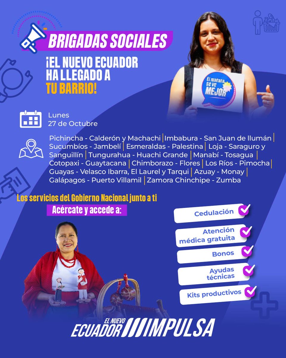 Ministerio de Gobierno Ecuador tweet media