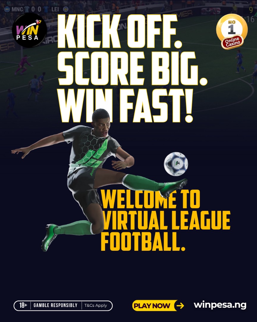 WinPesa_Nigeria's tweet photo. 💸 Ready to become a millionaire? 💸
Win BIG by playing our top virtual games like:

⚽ Virtual League
🥅 Penalty Kick
🐎 Horse -6
🐶 Dog 3D
🎱 Bingo 37

Your next big win could be just one game away!

👉 Play now at https://t.co/kMW6C0dfnZ

#Winpesa #VirtualGames https://t.co/XmfEB6MWr5