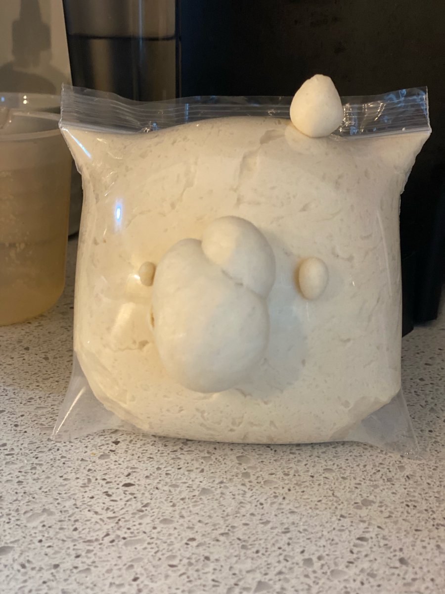 blueheadchk's tweet image. Yo X peeps! 😝 Made dough this morn and it turned into this wild anime blob—shocked to be up at 7 AM! 💤🎃 Big vibes from @EternaStarlight’s cute fail—check it! Got a kitchen flop? Drop a pic! 🍞✨ #BakingBlunders #AnimeVibes