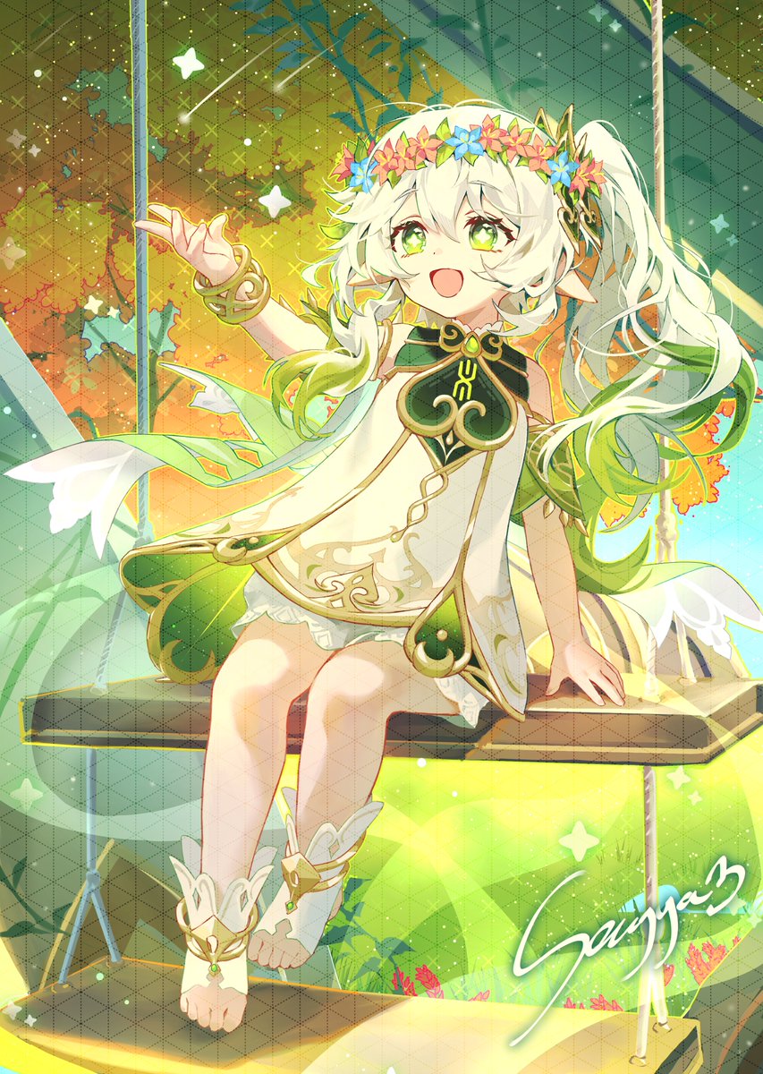 🫶💚🤍
#ナヒーダ生誕祭2025 #Nahida
#原神 #GenshinImpact