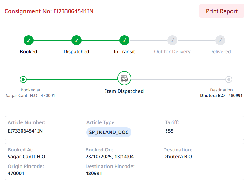 KrishnakantNH's tweet photo. @IndiaPostOffice ,
Mene ek speed post kiya tha jo ki 25 Oct se Jabalapur me hi atka hai kripya mere parcel ki stithi ka jayja le aur ye speed post kitni speed me pahuchega hme batyen. Tracking Id: EI733064541IN https://t.co/RJtNKVw3lp