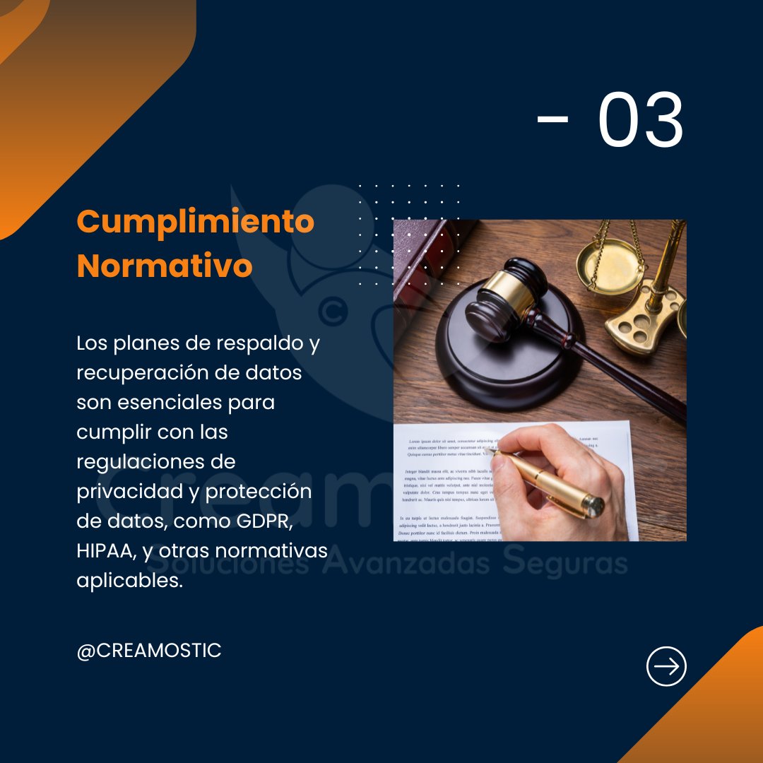 creamostic's tweet image. Evita la   pérdida de datos y asegura la continuidad de tu negocio con nuestros   servicios de respaldo y recuperación de datos en CreamosTIC. ¡Contáctanos hoy   mismo para proteger tu información! 📂🔒 #RecuperaciónDeDatos   #CreamosTIC #NegocioSeguro