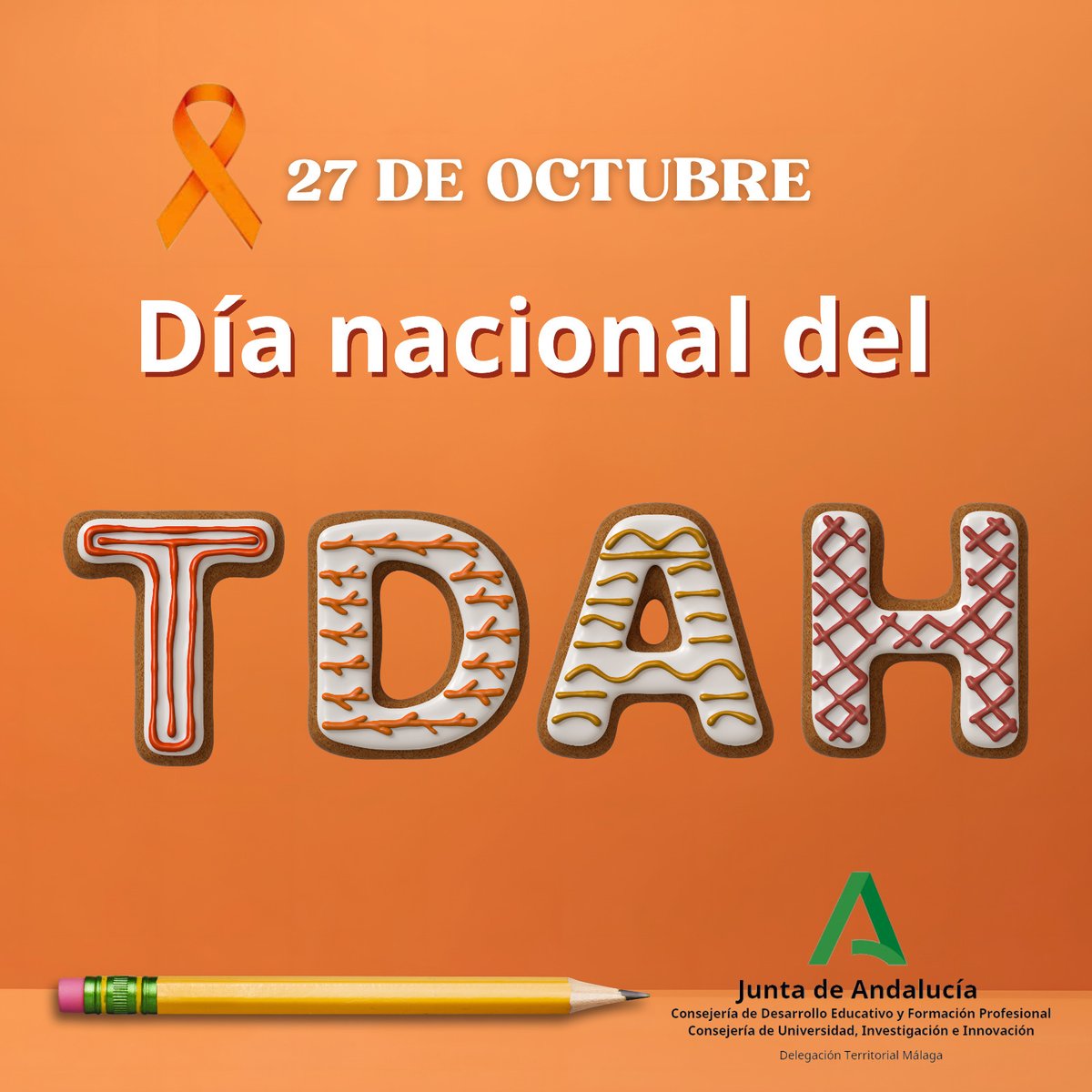Desarrollo Educativo Málaga (@educacionmlg) on Twitter photo Hoy, 27 de octubre, conmemoramos el Día Nacional del Trastorno del Déficit de Atención e Hiperactividad #TDAH. #DiaNacionalTDAH #27octubre Hoy, 27 de octubre, conmemoramos el Día Nacional del Trastorno del Déficit de Atención e Hiperactividad #TDAH. #DiaNacionalTDAH #27octubre
