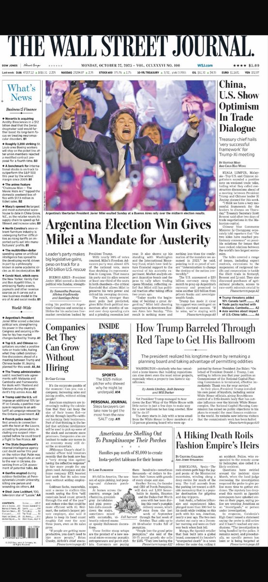 MarianoFederici's tweet photo. 🇦🇷 Felicitaciones al gobierno argentino por este triunfo contundente. Ojalá, ahora si, la Justicia cierre de una vez la etapa kirchnerista, y el gobierno sepa honrar esta nueva oportunidad, impulsando las reformas pendientes, pero cuidando la integridad y las instituciones 🇦🇷 https://t.co/ZrPRMDCDNS
