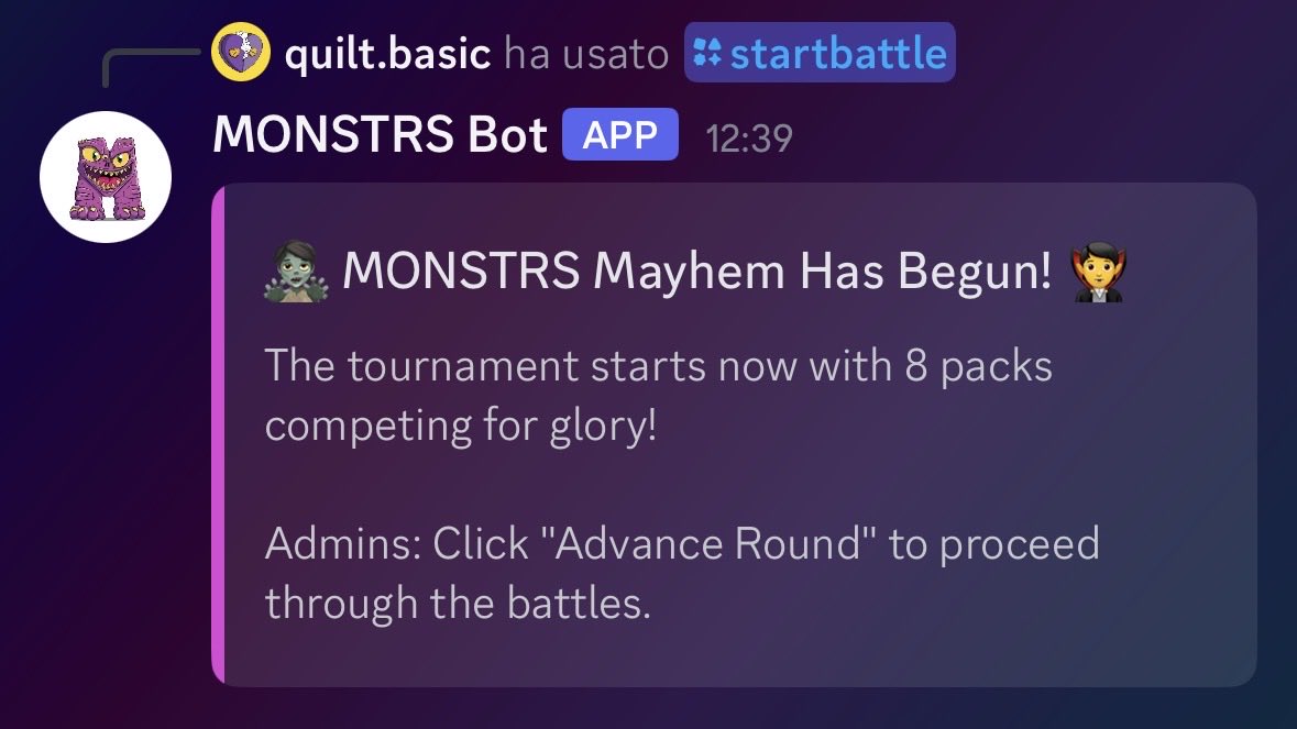 famversedotxyz's tweet image. 🚨 Incoming chaos alert! 🚨
We’re getting a MONSTRS Bot on our Discord — built by the legendary @AlgoNFT_Quilt himself 🧠🔥
It’s gonna be wild, weird, and 100% MONSTRous 👾
Get in early, join the server, and get ready for the @downbad_algo shuffle madness:
👉…