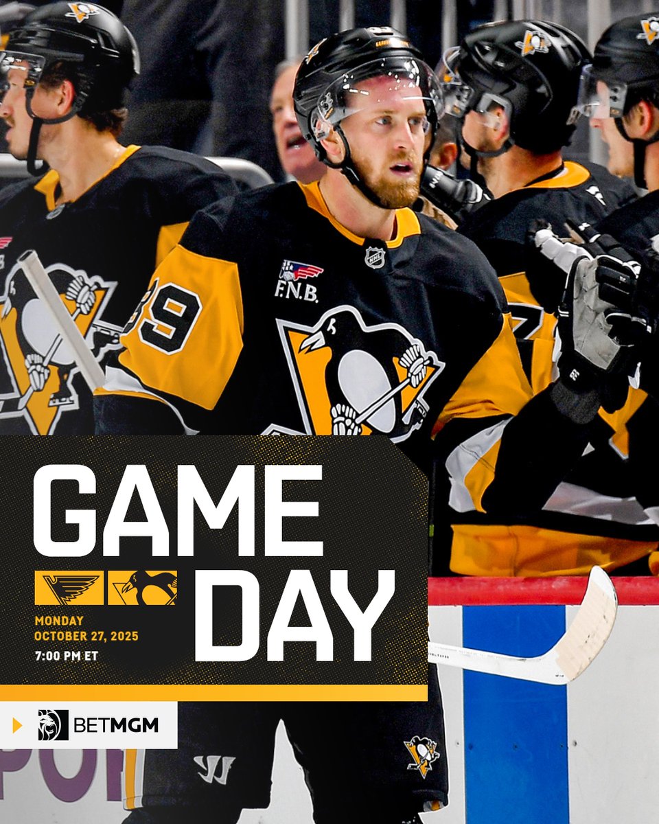 It's a hockey night in Pittsburgh! 🐧

Game preview: pens.pe/4nzZyqc