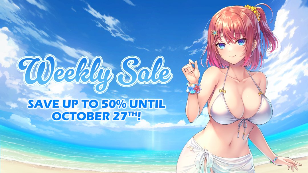 These sales end later today, so make sure you take advantage of them before it's too late!

Steam: store.steampowered.com/publisher/Denp…
Denpasoft: denpasoft.com/product-catego…