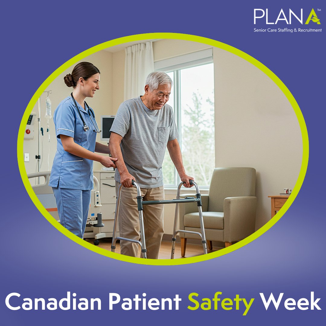 PlanALTC's tweet image. This Canadian Patient Safety Week, we recognize the importance of collaboration in keeping seniors safe. Together, we can build a culture of trust, quality, and compassion in care.