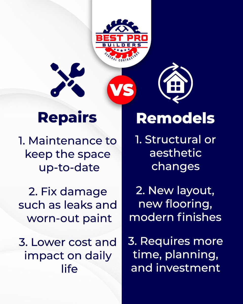 bestprobuilders's tweet image. Repairs or full remodel? 🤔 

The choice impacts both budget &amp;amp; durability. 

With a trusted team guiding you, the right solution becomes clear. Call us today!

📞 (857) 237‑0142

#bestprobuilders #deckconstruction #patioconstruction #homeadditions