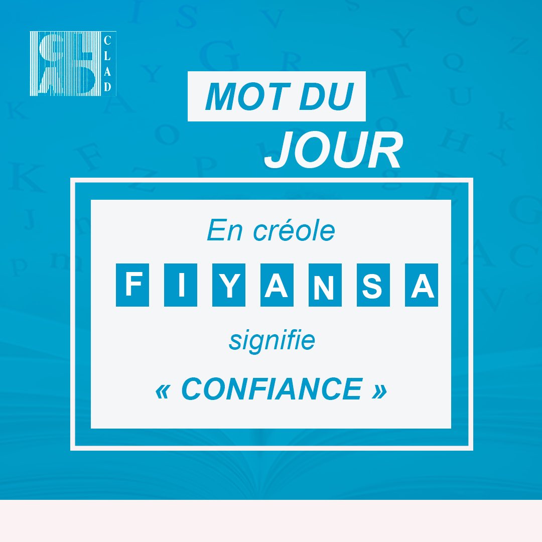 #MotDuJour

Aujourd’hui, découvrons un mot en créole, une langue parlée en Casamance et dans d’autres régions d’Afrique de l’Ouest.

Un mot qui exprime le lien, la sécurité et l’assurance mutuelle.

Connaissiez-vous ce mot ?

#CLAD #LanguesLocales #Créole #ucad #kebetu