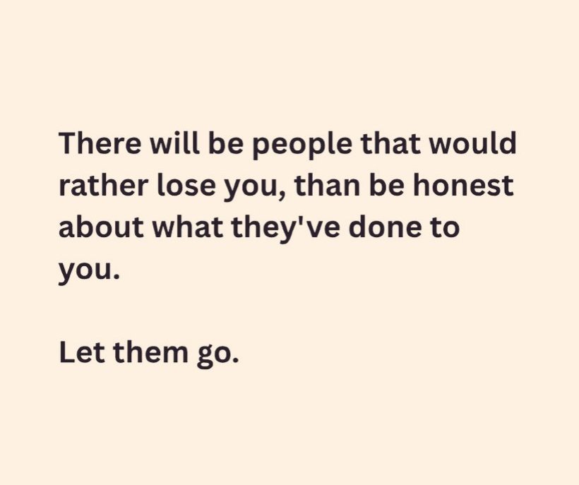 SilentStrengtth's tweet image. Let them go.