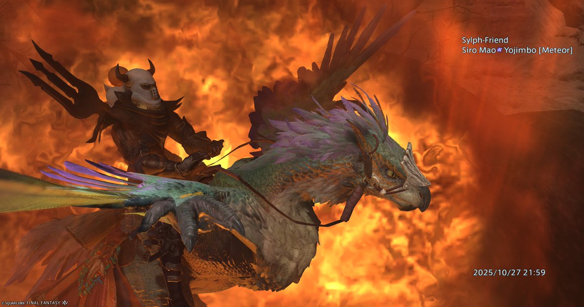 日時入ってなかった駆け込み💦
#FF14xMHWilds スクリーンショットキャンペーン開催中！
詳細はこちらから⇒ sqex.to/2JLSi

#FF14 #MHWilds #モンハンワイルズ