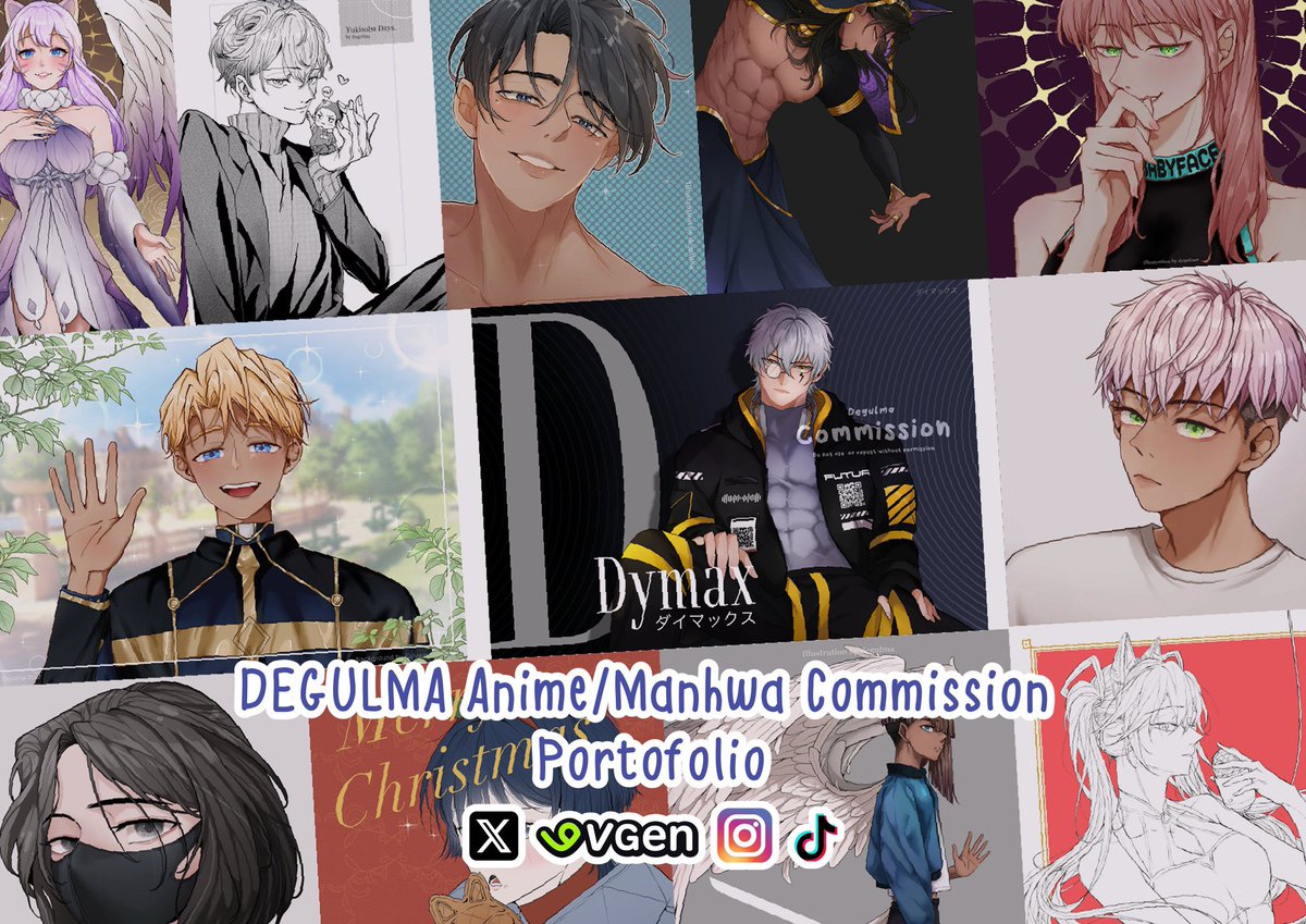 Degulma 🎏 comms open tweet media