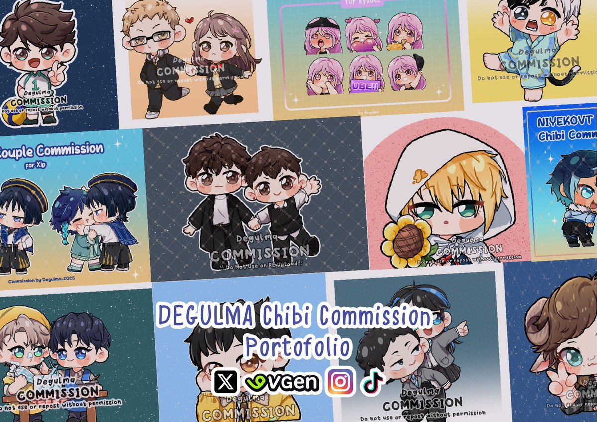 Degulma 🎏 comms open tweet media