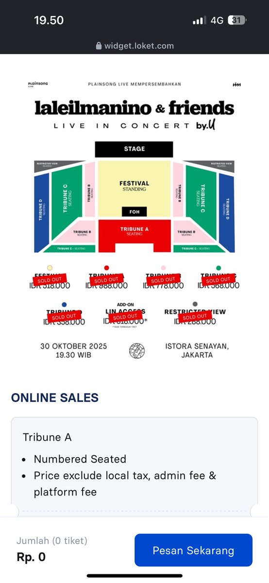nadyagf's tweet photo. WTB Tiket LALEILMANINO live concert ‼️
Butuh 2 tiket festival atau tribune juga boleh
Info yaaa yg mau wts 🥺 https://t.co/IjnNZSWgwY