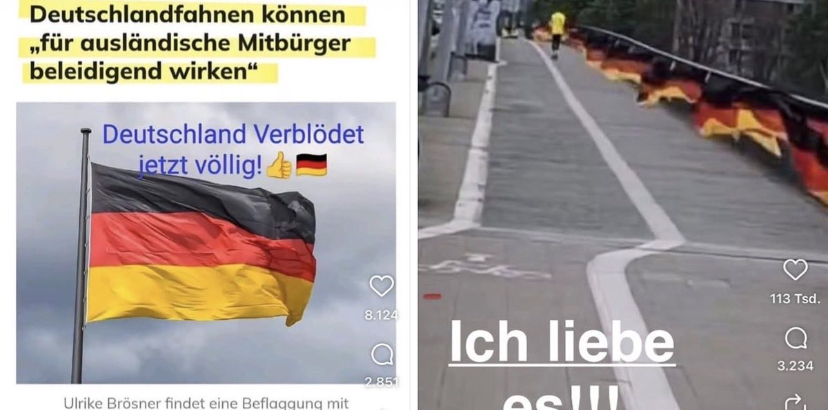 Zum Wochenanfang:

#AktionHissdieFlagge