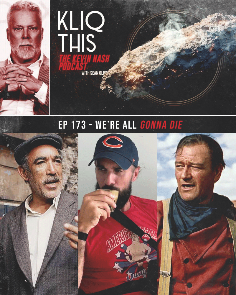 NEW EPISODE 📢 Kevin Nash and Sean Oliver cover a lot including hypothetical #OldHollywood knife fights, Seth Rollins on the shelf, and football being in full swing as a giant asteroid turd is coming to end us all.

Watch #ThisIsTheEnd ☄️🤘 NOW