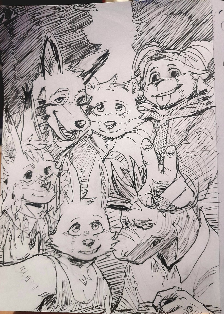 wonder3mporium's tweet image. Group Pic Ghost