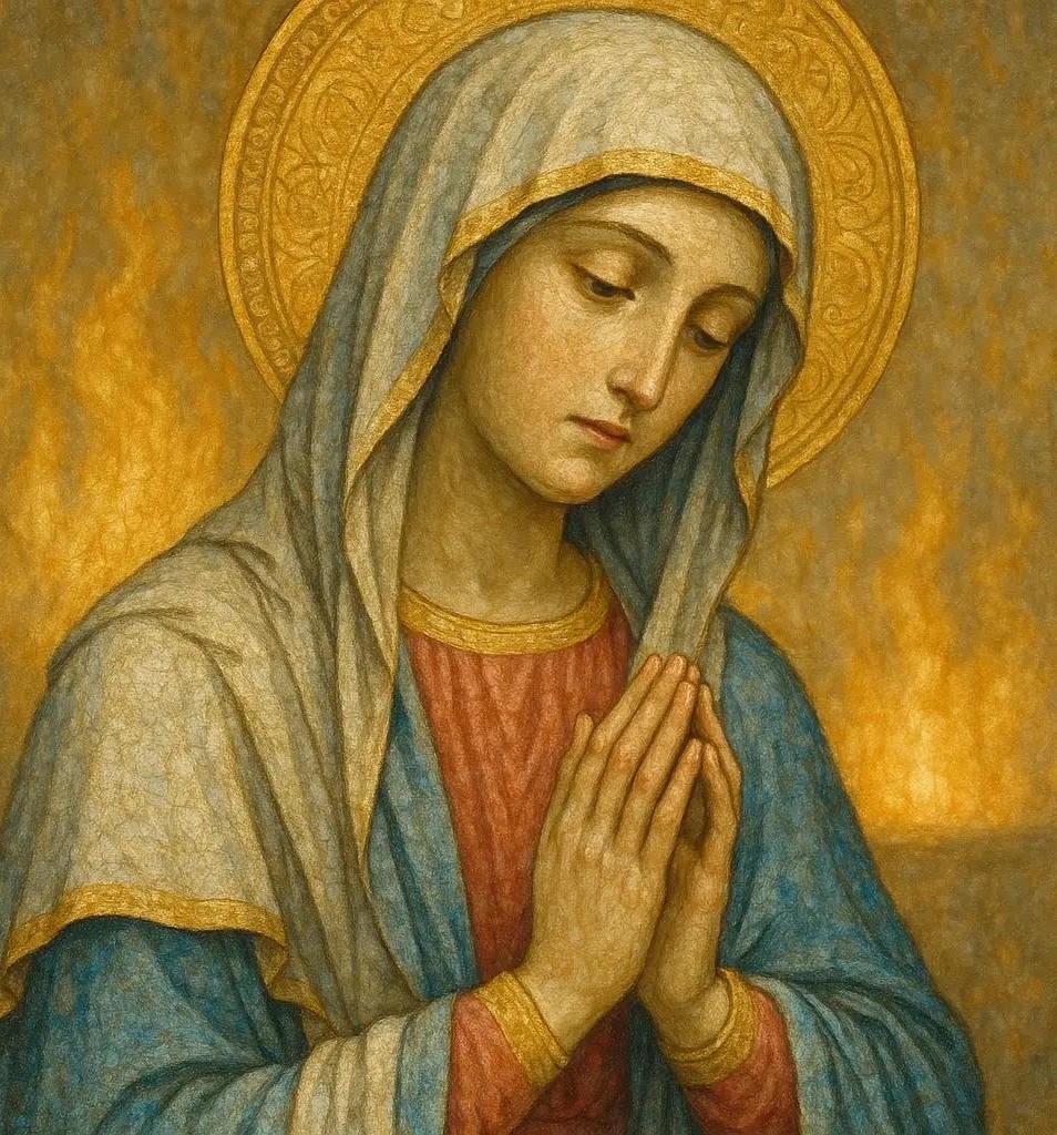 Pildorasdefe's tweet photo. 🙏 Acuérdate,
oh, piadosísima, Virgen María,
que jamás se ha oído decir,
que ninguno de los que han acudido
a tu protección, implorando tu auxilio
haya sido abandonado por Ti.
 
Animado con esta confianza,
acudo a ti, oh Madre,
Virgen de las vírgenes,
y gimiendo bajo el peso de mis pecados,
me atrevo a presentarme ante ti. 
 
Oh, Madre de Dios!,
no desprecies mis súplicas,
antes bien, acógelas
y escúchalas benignamente.
 
Amén. 🙌