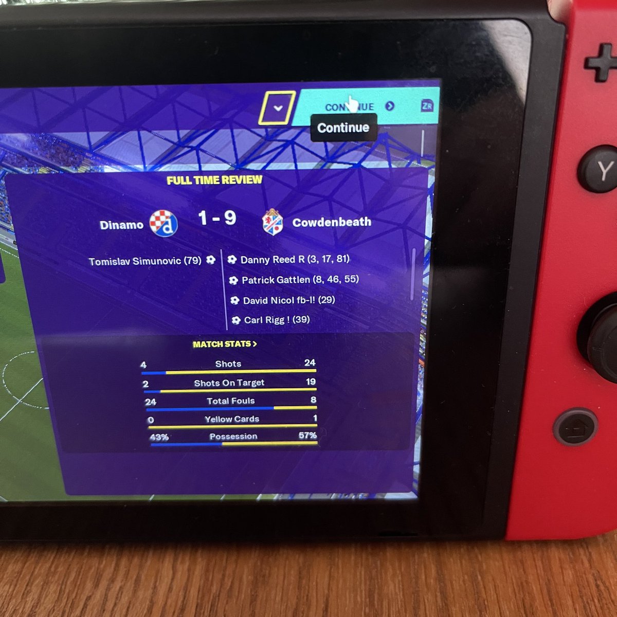 beyondcontent's tweet photo. Best. Lunch. Ever.
#TheBlueBrazil @FootballManager
Biggest win in European football so far. https://t.co/bZSr03Kknc