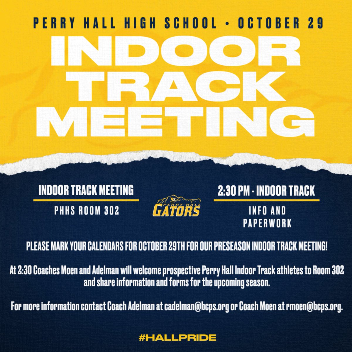 Perry Hall Cross Country/Track and Field tweet media