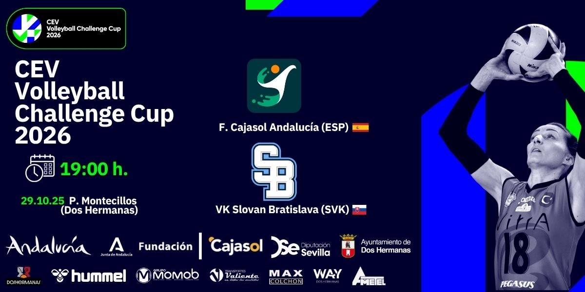 🇪🇺 El Fundación Cajasol Andalucía se cita con el VK Slovan Bratislava en el inicio del camino europeo

💻 La previa del partido de este miércoles aquí: cavesquimo.es/el-fundacion-c… 

#SomosCajasol #SomosEsquimo