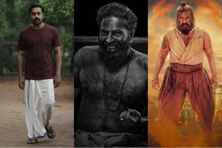 ursSiddarthJ's tweet photo. Mammooty as Koduman Potti is the Best way of Character Portrayal ever written in Malayalam Cinema,Literally a Tailor made Role for @mammukka,He deserves the best actor award among them 🙏🏻🔥

Still the theatres Experience with his Performances chills 👊🏻💥 https://t.co/JdYISvSM3w