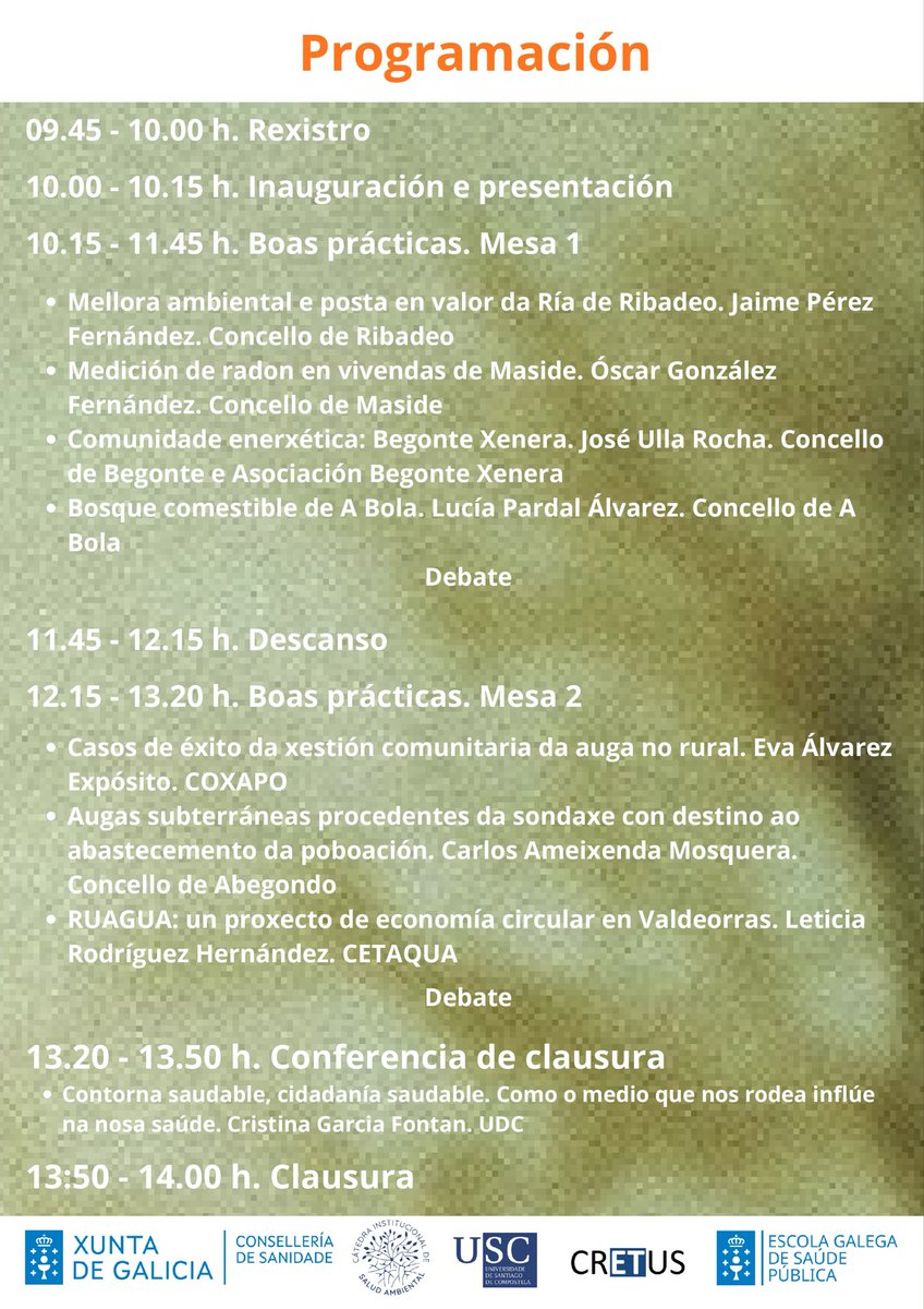 ¡No te pierdas la jornada de mañana! 
👇🏼👇🏼👇🏼