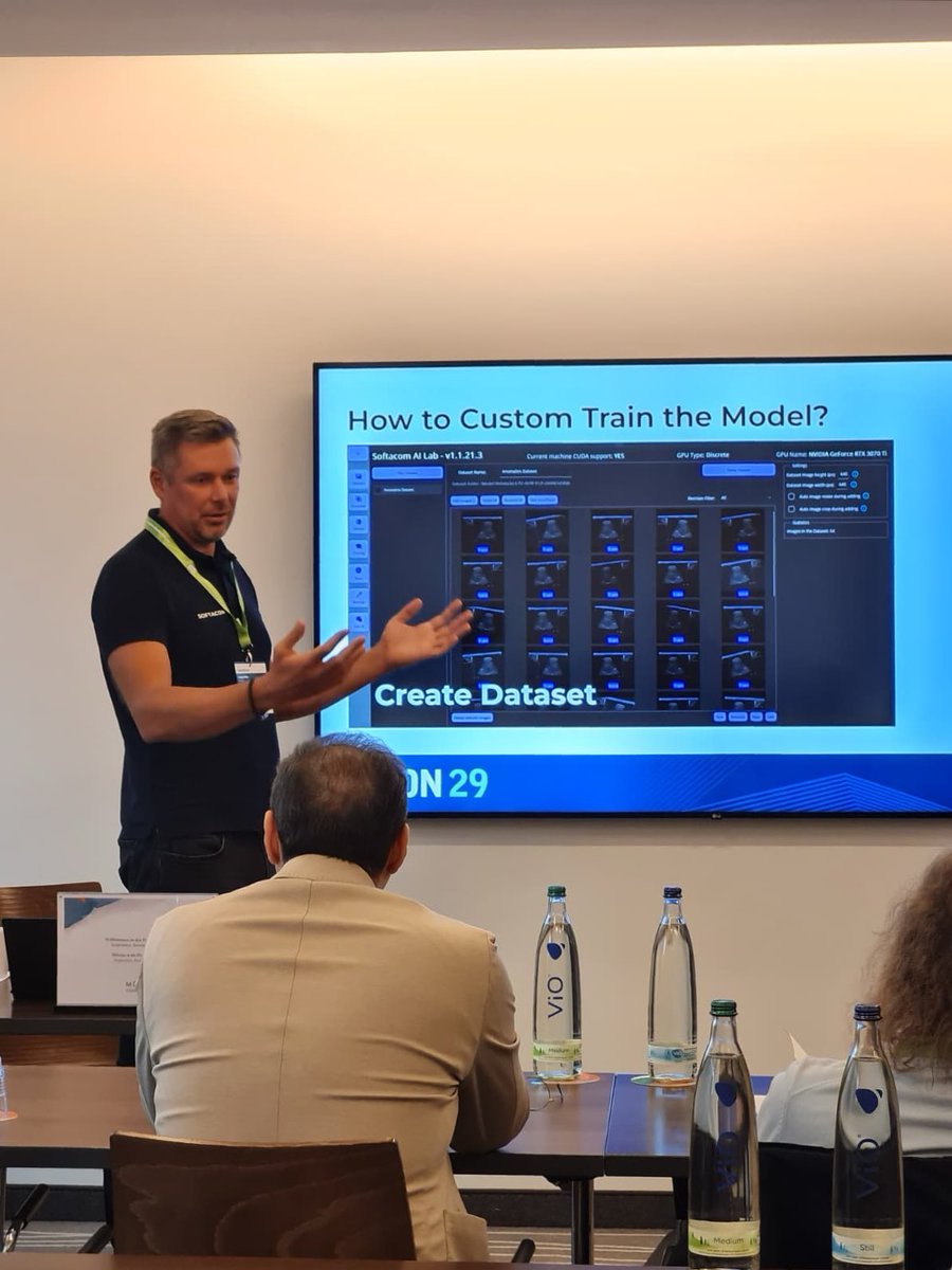 Creatorre's tweet image. Trying to handle the #AI stuff with care 😄during my session on implementing #ComputerVision in #Delphi applications!